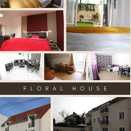Luxe Floral 15 Min To Cdg And Paris Le Bourget